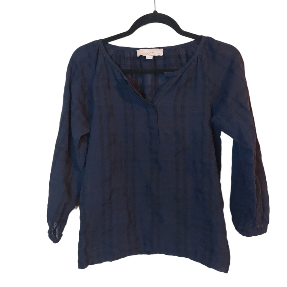 LOFT LADIES MIDI SLEEVE TOP- XXSP
